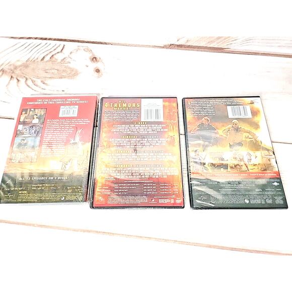Lot of 3 - Tremors 5 Bloodlines - Complete TV 13 Episodes - Attack Pack - Sealed - Picture 2 of 5